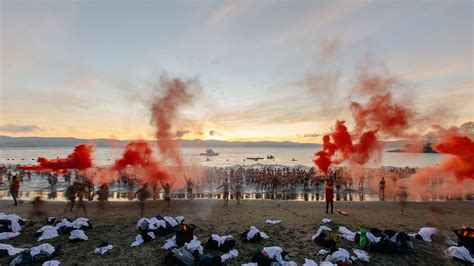 nude fit body|Dark Mofo solstice nude swim in 2024 breaks record with 3,000 .